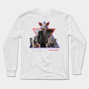 Capitalist pig, Ancap, Anti-capitalism Long Sleeve T-Shirt